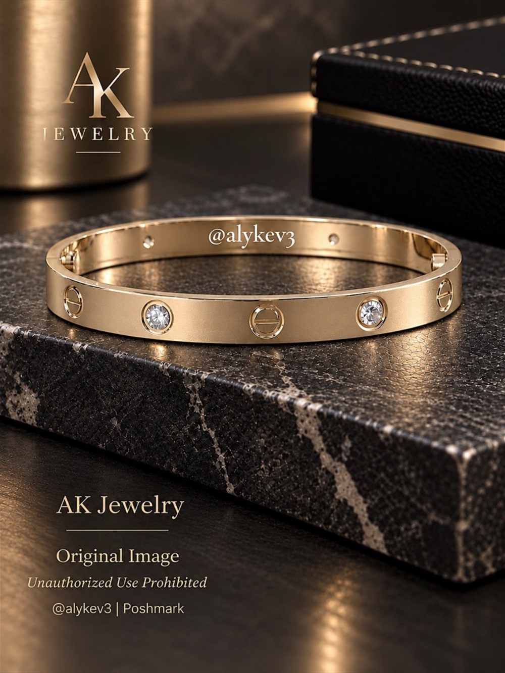 💎18k MEN’S LUXURY GOLD CZ DIAMOND STONE BRACELET Cuff Bangle | AK Jewelry™
